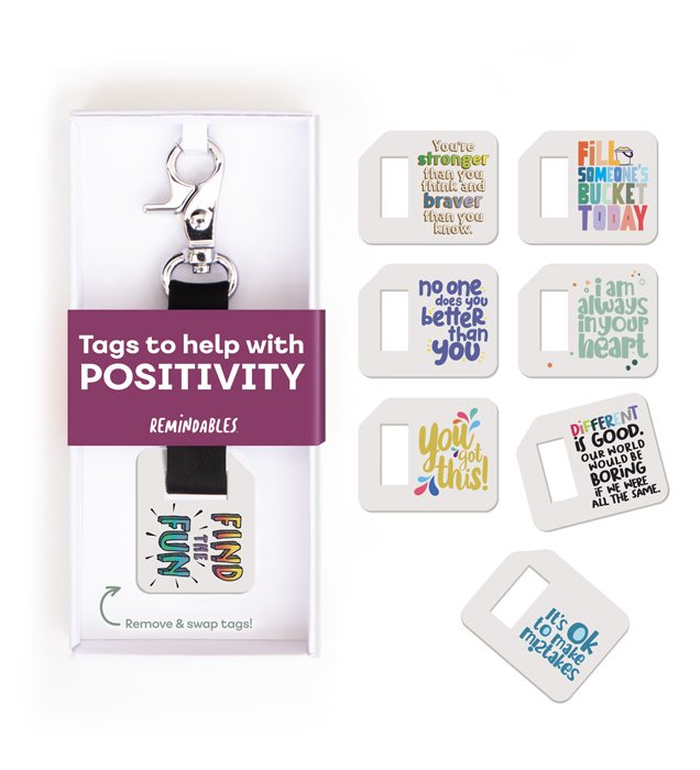 Affirmation Set (1 strap + 8 tags)