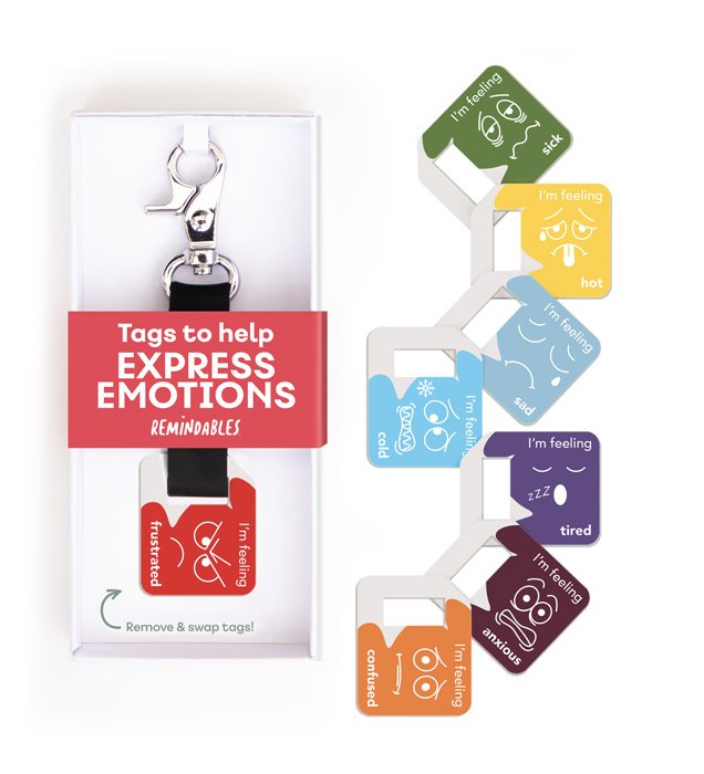 Emotions Set (1 strap + 9 tags)