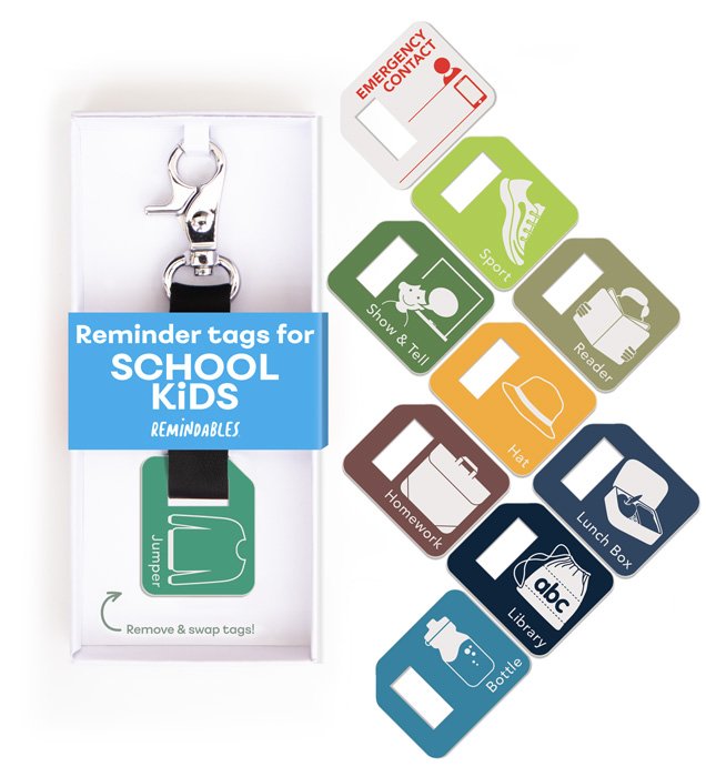 School Kids Set (10 tags)