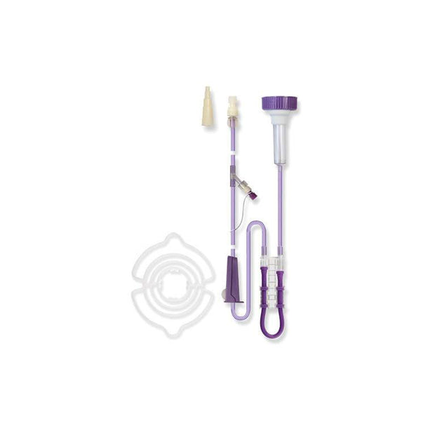 Flocare Infinity Bottle Giving Set Yport, drip chamber ENFit - Kalon Meraki