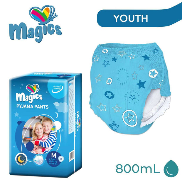 Magics Youth Pants - Medium(Pack of 15) - Kalon Meraki