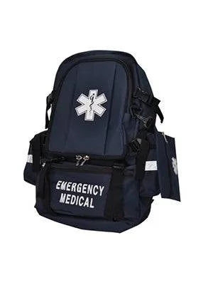 Premium Medical Backpack - Ergonomic - Navy Blue - Kalon Meraki