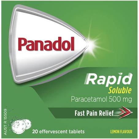 PANADOL Rapid Soluble 20'S - Kalon Meraki